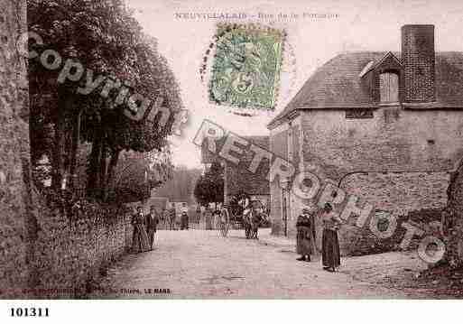 Ville de NEUVILLALAIS, carte postale ancienne