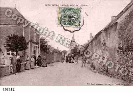 Ville de NEUVILLALAIS, carte postale ancienne