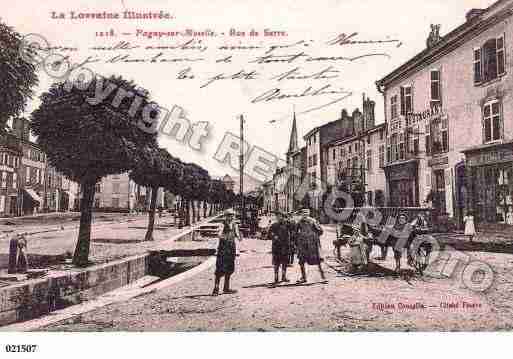 Ville de PAGNYSURMOSELLE, carte postale ancienne