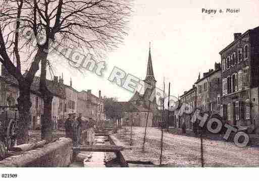 Ville de PAGNYSURMOSELLE, carte postale ancienne