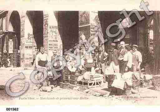 Ville de PARISVECU, carte postale ancienne