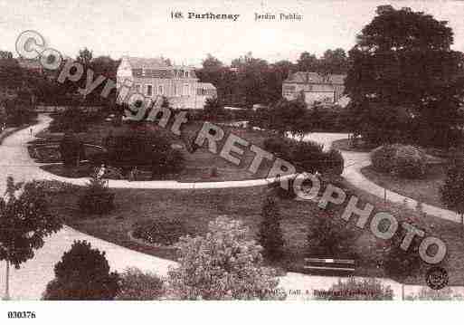 Ville de PARTHENAY, carte postale ancienne