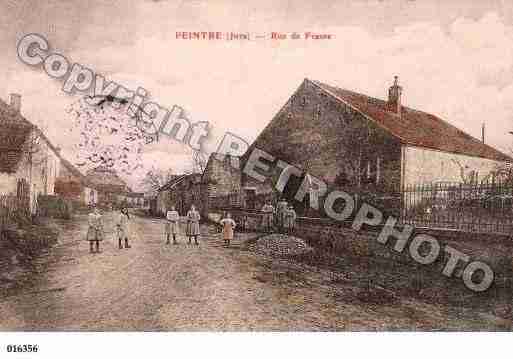 Ville de PEINTRE, carte postale ancienne