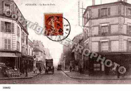 Ville de PUTEAUX, carte postale ancienne