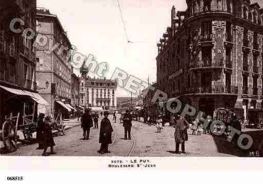 Ville de PUYENVELAY(LE), carte postale ancienne