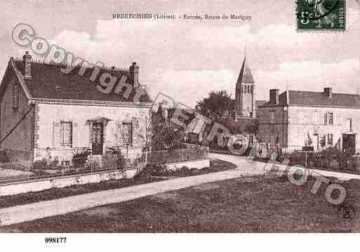 Ville de REBRECHIEN, carte postale ancienne Ville de REBRECHIEN, carte postale ancienne