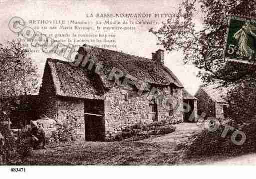 Ville de RETHOVILLE, carte postale ancienne