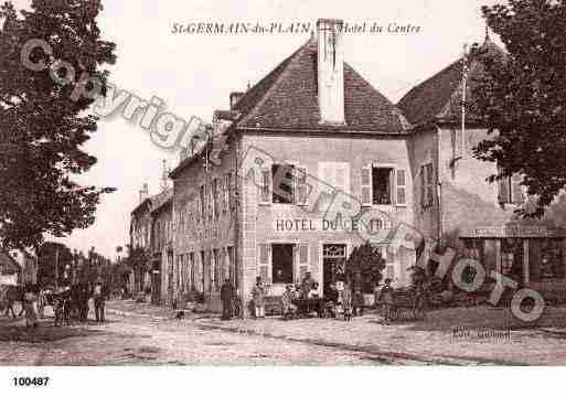 Ville de SAINTGERMAINDUPLAIN, carte postale ancienne