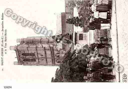 Ville de SAINTOMER, carte postale ancienne