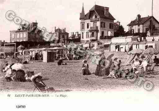 Ville de SAINTPAIRSURMER, carte postale ancienne