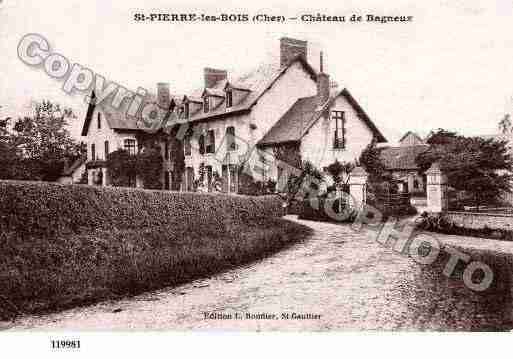 Ville de SAINTPIERRELESBOIS, carte postale ancienne