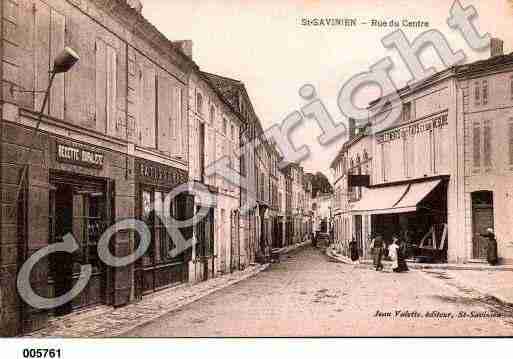 Ville de SAINTSAVINIEN, carte postale ancienne