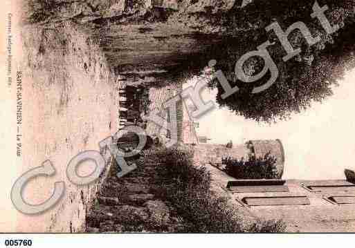 Ville de SAINTSAVINIEN, carte postale ancienne