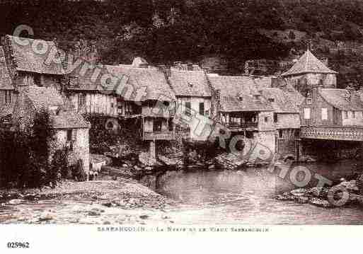 Ville de SARRANCOLIN, carte postale ancienne