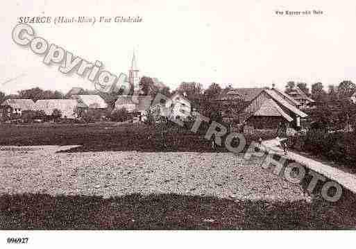 Ville de SUARCE, carte postale ancienne