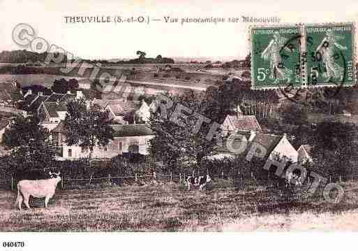 Ville de THEUVILLE, carte postale ancienne