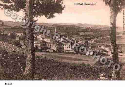 Ville de THORAS, carte postale ancienne