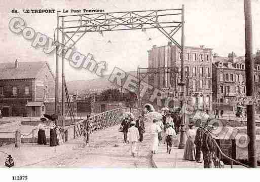 Ville de TREPORT(LE), carte postale ancienne