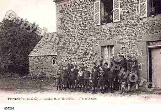 Ville de TREVENEUC, carte postale ancienne