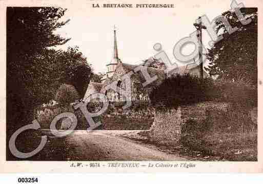 Ville de TREVENEUC, carte postale ancienne