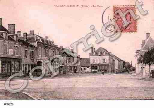 Ville de VALIGNY, carte postale ancienne