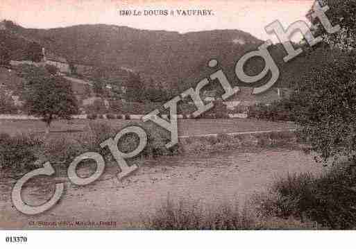 Ville de VAUFREY, carte postale ancienne