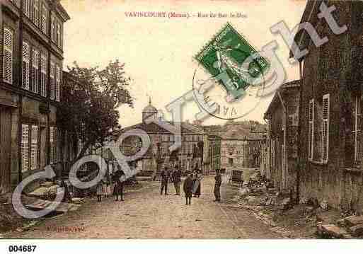 Ville de VAVINCOURT, carte postale ancienne