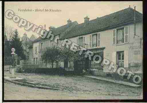 Ville de VERDELOT, carte postale ancienne