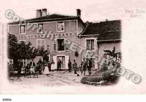 Ville de VICSURSEILLE, carte postale ancienne