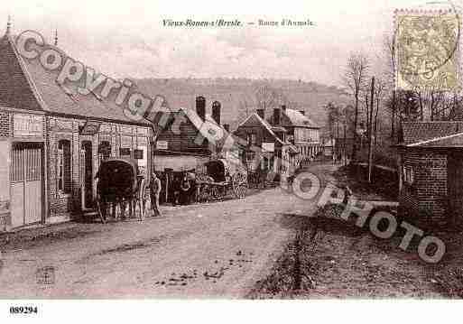 Ville de VIEUXROUENSURBRESLE, carte postale ancienne Ville de VIEUXROUENSURBRESLE, carte postale ancienne