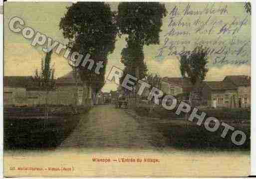 Ville de WISEPPE, carte postale ancienne