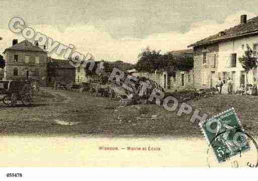 Ville de WISEPPE, carte postale ancienne