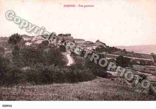 Ville de AMANCE, carte postale ancienne