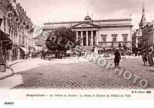 Ville de ANGOULEME, carte postale ancienne