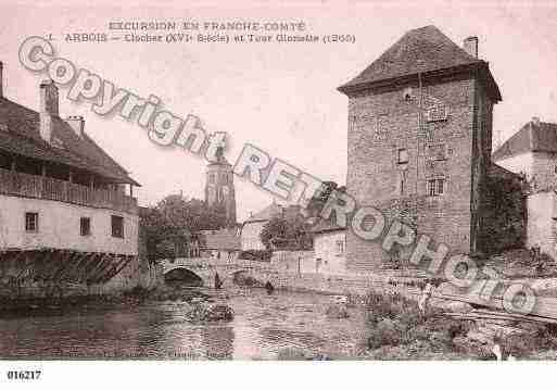 Ville de ARBOIS, carte postale ancienne