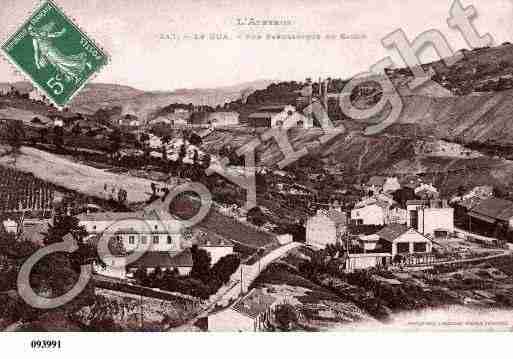 Ville de AUBIN, carte postale ancienne