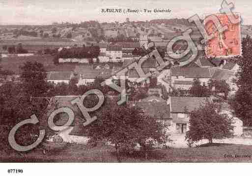 Ville de BAULNEENBRIE, carte postale ancienne