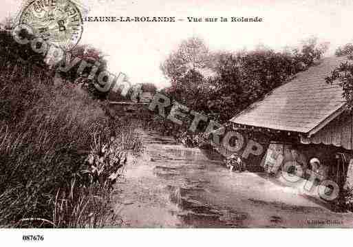 Ville de BEAUNELAROLANDE, carte postale ancienne