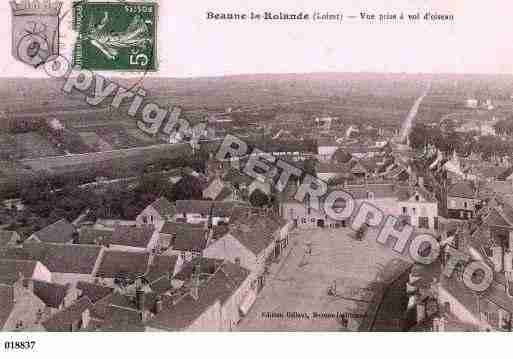 Ville de BEAUNELAROLANDE, carte postale ancienne