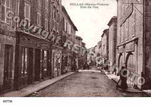 Ville de BELLACCHATEAUDEBAGNAC, carte postale ancienne