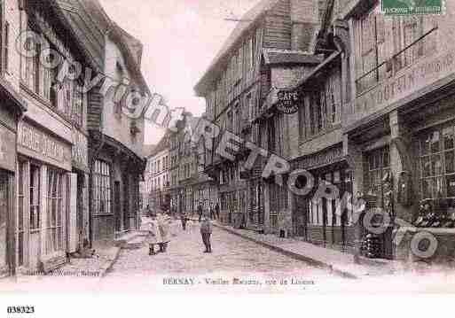 Ville de BERNAY, carte postale ancienne