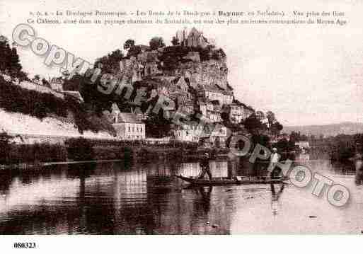 Ville de BEYNACETCAZENAC, carte postale ancienne