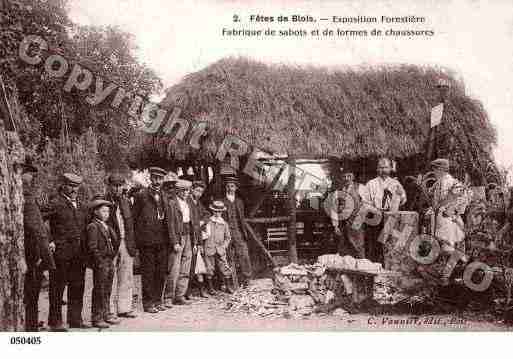 Ville de BLOIS, carte postale ancienne