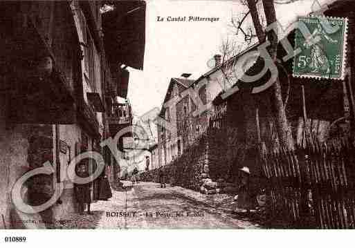 Ville de BOISSET, carte postale ancienne