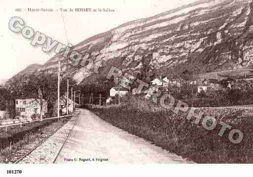 Ville de BOSSEY, carte postale ancienne