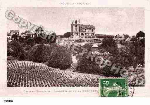 Ville de BROUILLA, carte postale ancienne