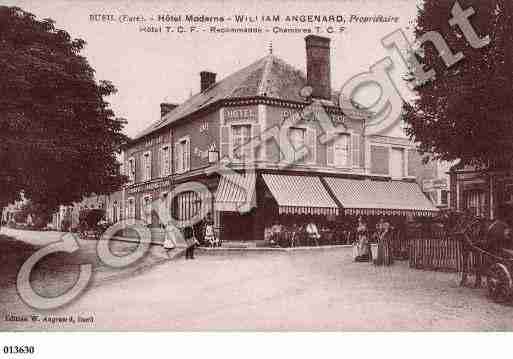 Ville de BUEIL, carte postale ancienne