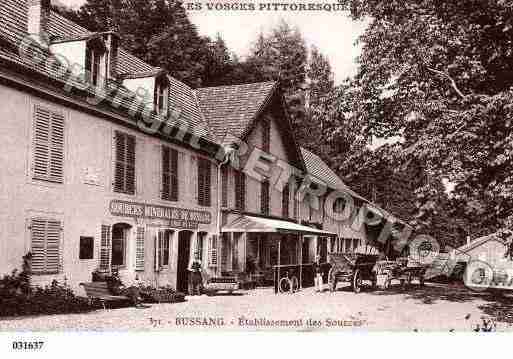 Ville de BUSSANG, carte postale ancienne