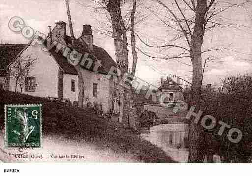 Ville de CETON, carte postale ancienne