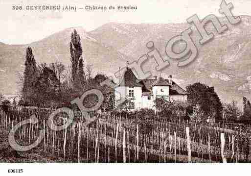 Ville de CEYZERIEU, carte postale ancienne